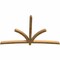 Ekena Millwork Davenport Rough Sawn Timber Gable Bracket, Western Red Cedar, 108"W x 68"H x 4"D x 4"F, 15/12 Pitch GBW108X68X0404DAV00RWR - alternate 2